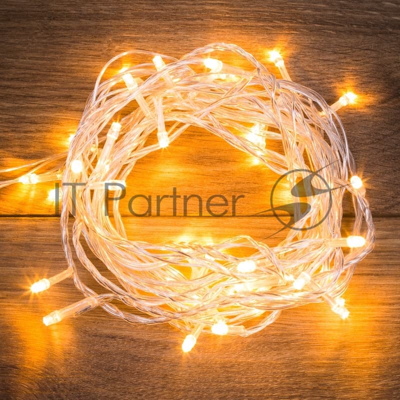 Гирлянда Neon-night "Твинкл Лайт" 6 м, прозрачный ПВХ, 40 LED, теплый белый