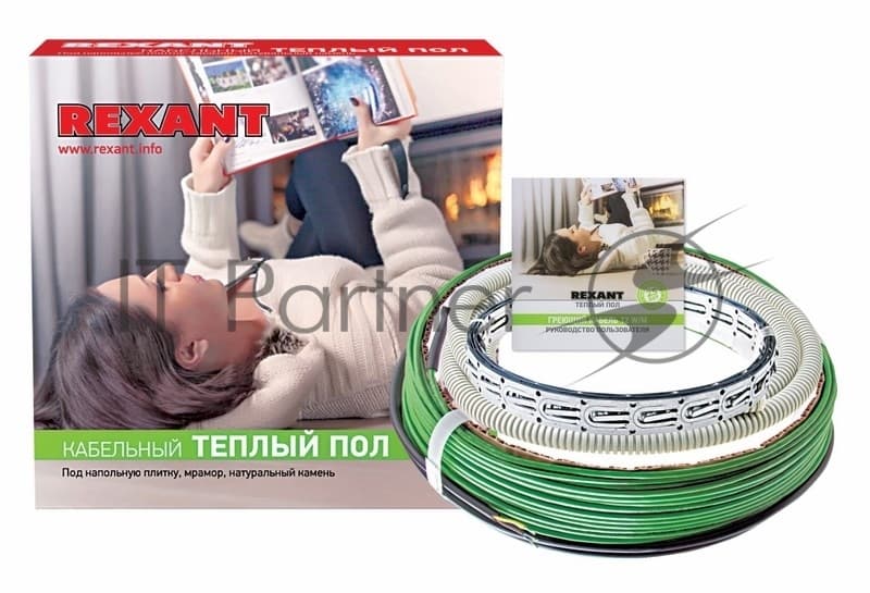 Теплый пол Rexant Slim RNB -15-170 (170Вт/15м/S обогрева, м2: 1,0-1,5) (двух жильный)