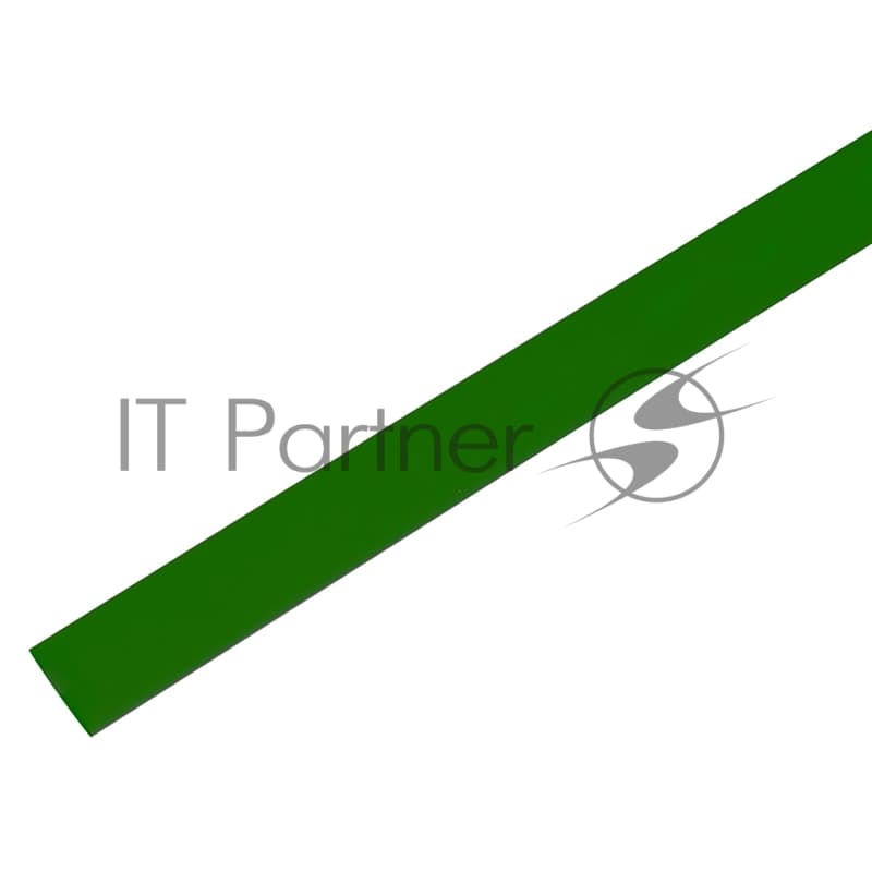 Термоусадочная трубка PROconnect 6,0/3,0 мм, зеленая, упаковка 50 шт. по 1 м