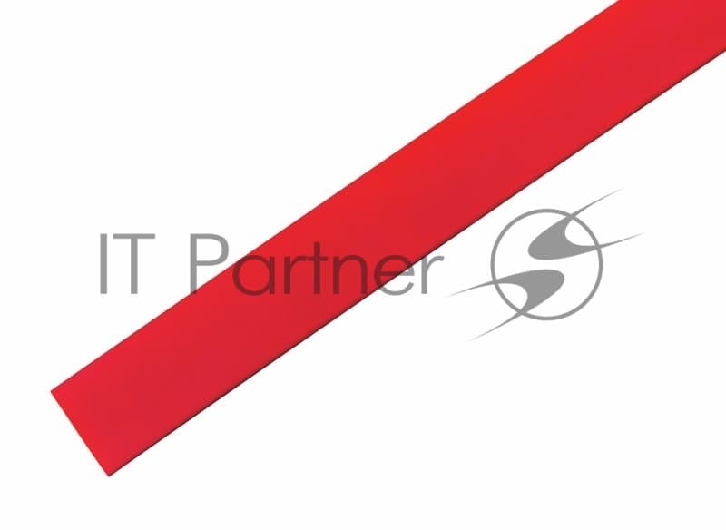 Трубка термоусаживаемая PROconnect ТУТ 18,0/9,0мм, красная, упаковка 50 шт. по 1м