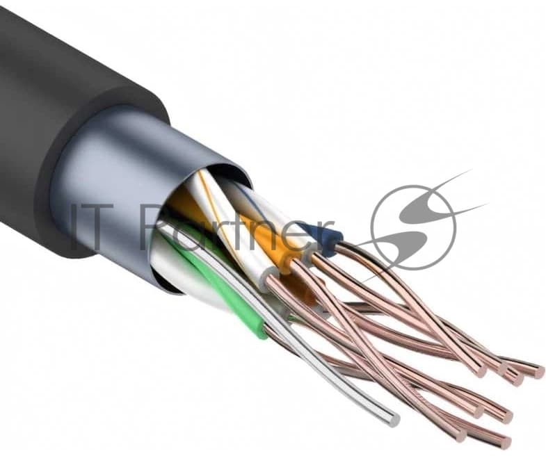Кабель витая пара PROconnect FTP 4PR 24AWG, CCA, cat.5e, наружный (OUTDOOR), бухта 305 м