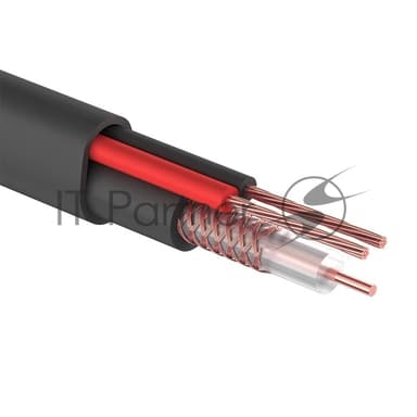 Кабель PROconnect КВК-П-2 +2x0,75 мм² (Cu/CCA) (96) черный (бухта 200 м)