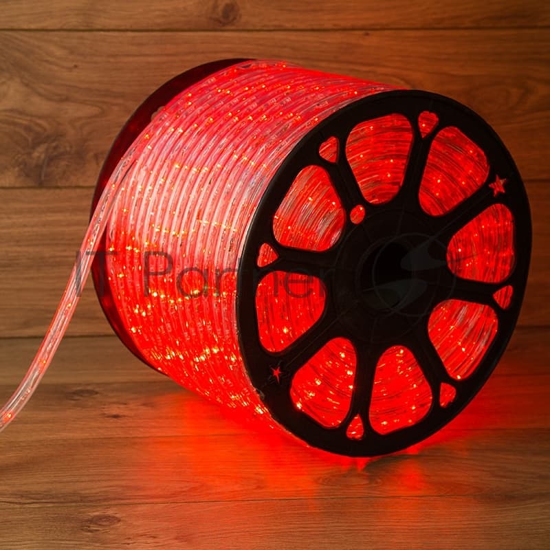 Дюралайт Neon-night LED, свечение с динамикой (3W) - красный, 36 LED/м, бухта 100м