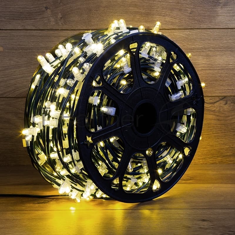325-146 Гирлянда LED Clip Light 12V шаг 150 мм, цвет диодов , Flashing (Белый)