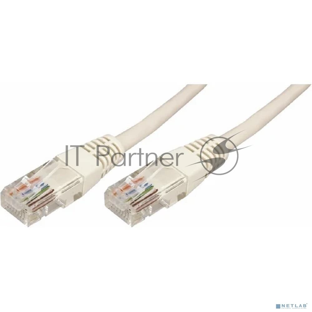 Rexant (18-1011) Шнур коммутационный, патч-корд U/UTP RJ45-RJ45, CAT 5e, PVC серый, 20м