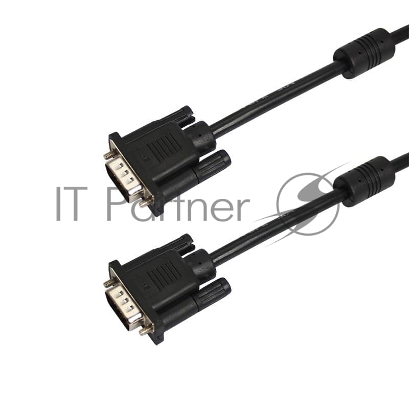 Кабель PROconnect VGA (m) VGA (m) 3м (17-5505-6) феррит.кольца черный (упак.:1шт)