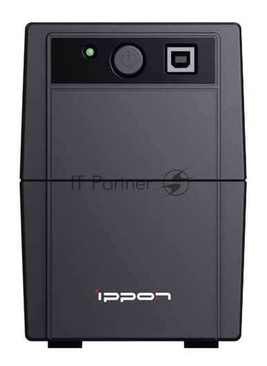 ИБП IPPON Back Basic 850S Euro black (линейно-интерактивный, 850VA, 480W, 3xEURO, USB)