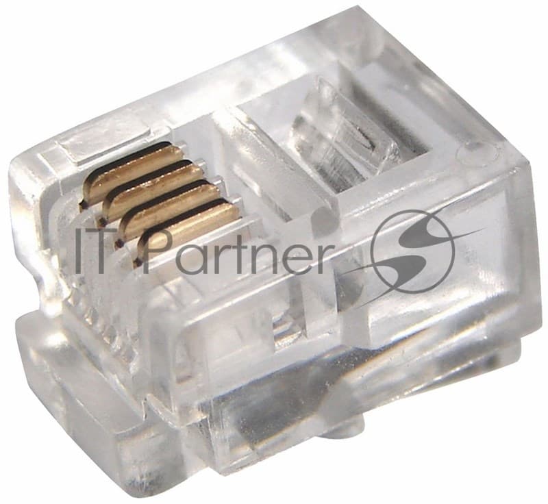 Телефонный разъем PROconnect RJ-14 (6P4C)