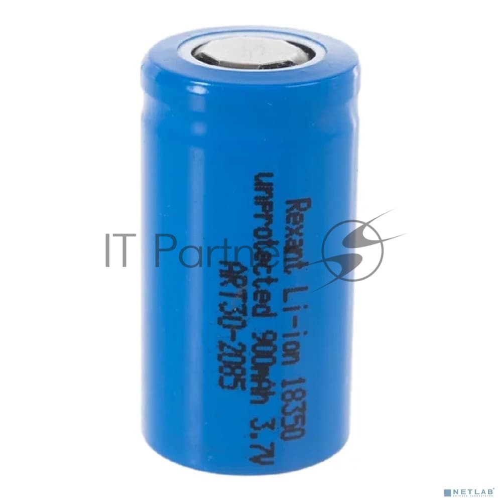 Аккумулятор Rexant Li-ion 18350 unprotected 900 mAh 3.7 В