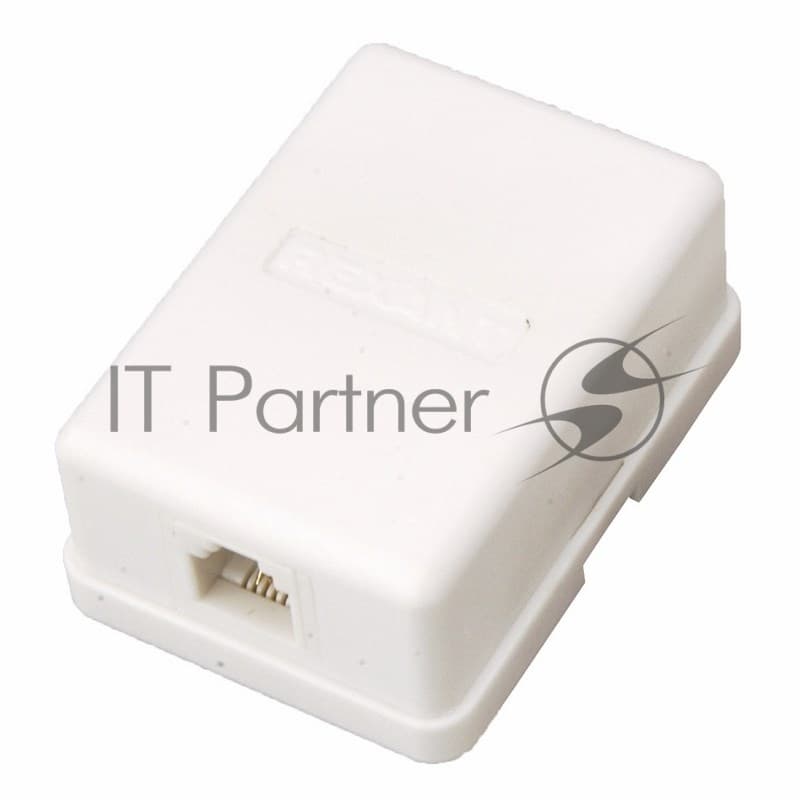 Розетка телефонная 1-м Proconnect RJ11 6P2C 03-0001-4