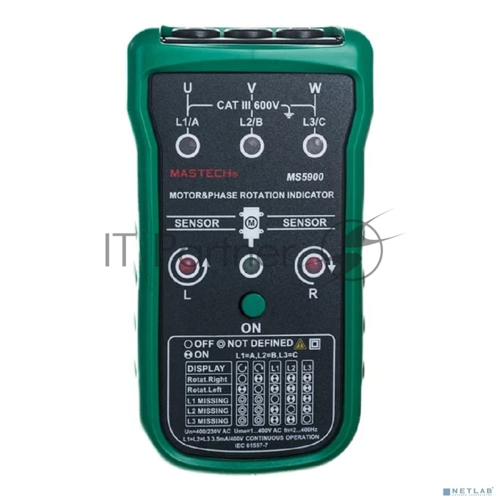 Детектор последовательности фаз MS5900 MASTECH