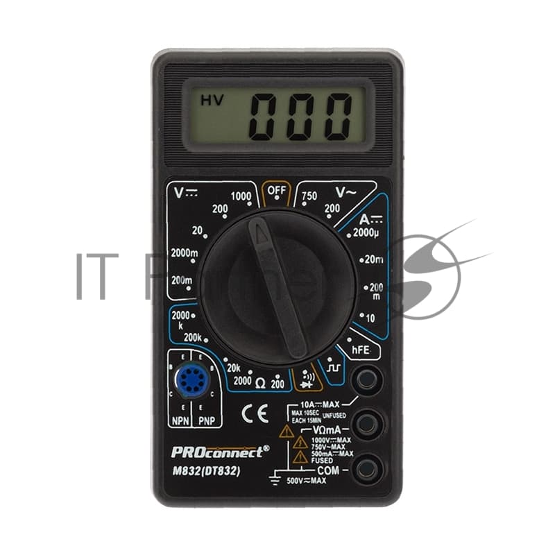 Портативный мультиметр PROconnect M838 (DT838)