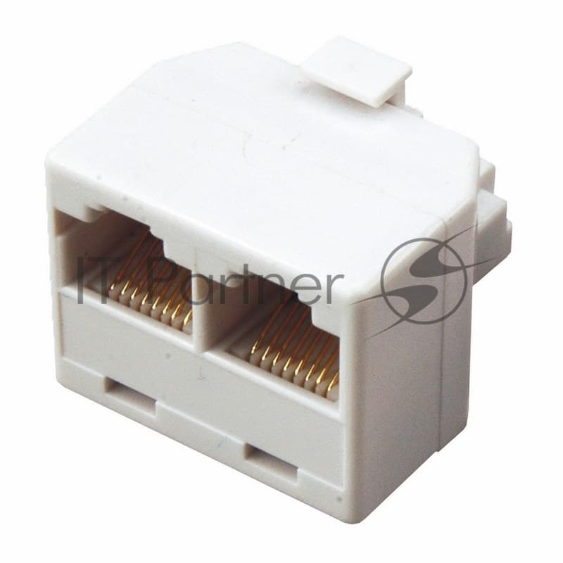 Компьютерный двойник Rexant RJ-45(8P-8C) (штекер - 2 гнезда)