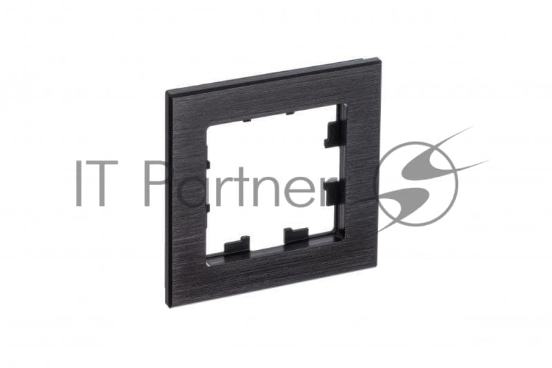 Рамка 1-м AtlasDesign Nature металл оникс SchE ATN312301