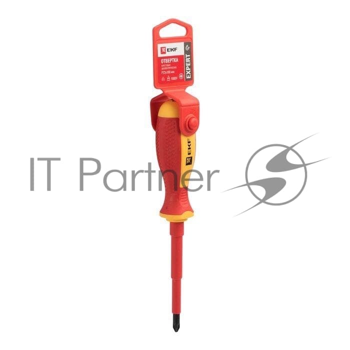 Отвертка PZ2х100мм Expert 1000В PROхima EKF pz-2-100-exp-in