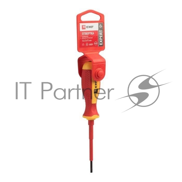 Отвертка SL3х75мм Expert 1000В PROхima EKF sl-3-75-exp-in