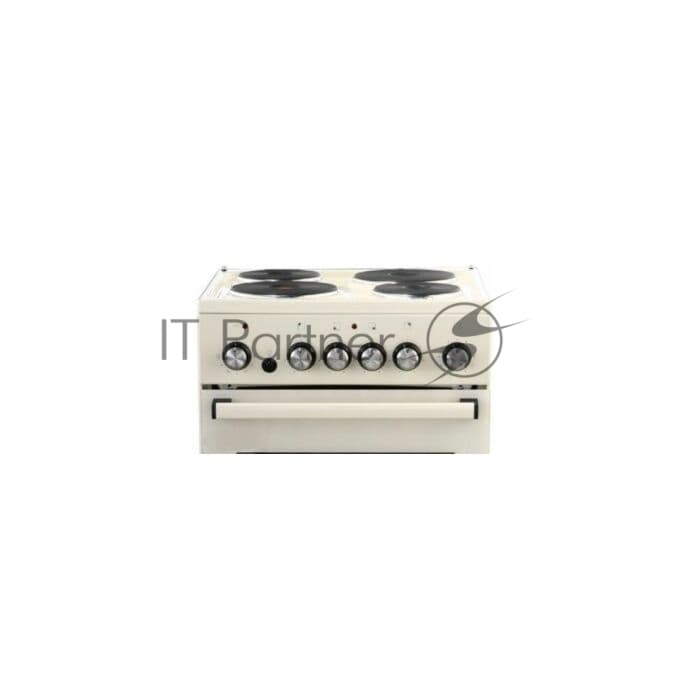 Плита электрическая De Luxe 5004.16Э-013 бежевый, конфорок 4 электрических, духовка 46 л, 50 см x 85 см x 50 см (без крышки)