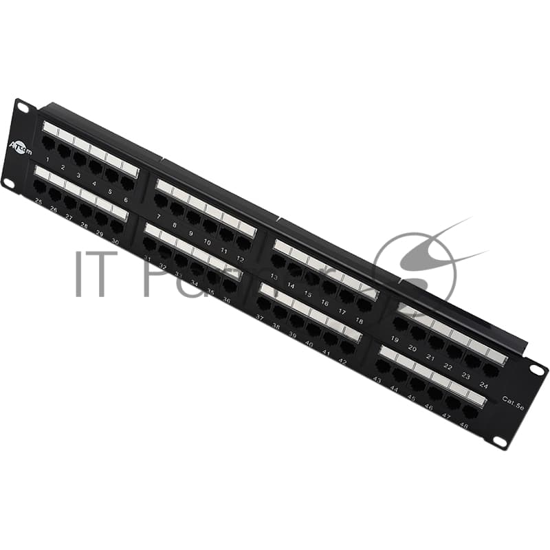 Патч-панель 19" ATCOM AT4852 48XRJ45 UTP 2U cat.5е