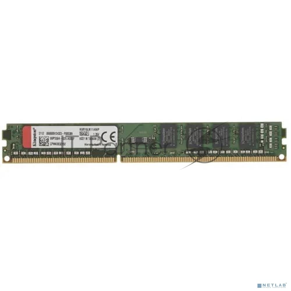 Kingston KVR16LN11/4WP Модуль памяти DDR3L 4GB 1600МГц 1.35В UDIMM