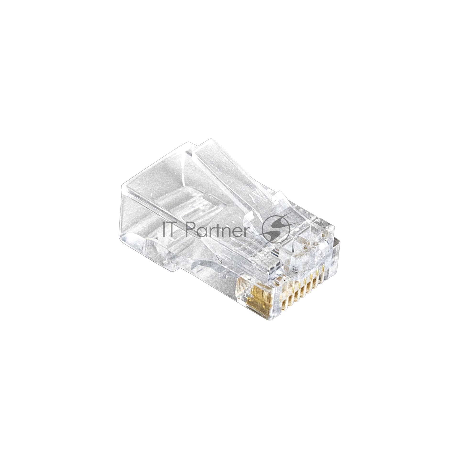 Коннектор RJ-45 ExeGate EX283691RUS Кат.6 (8P8C) под одножильный кабель (100 шт)