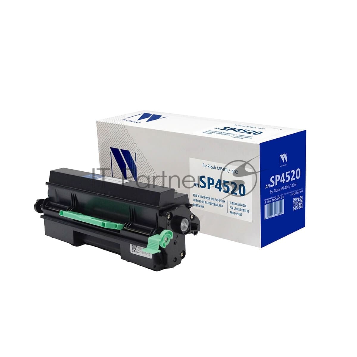 -/ Тонер-картридж NVP NV-SP4520 для Ricoh MP401/402 (10400k)