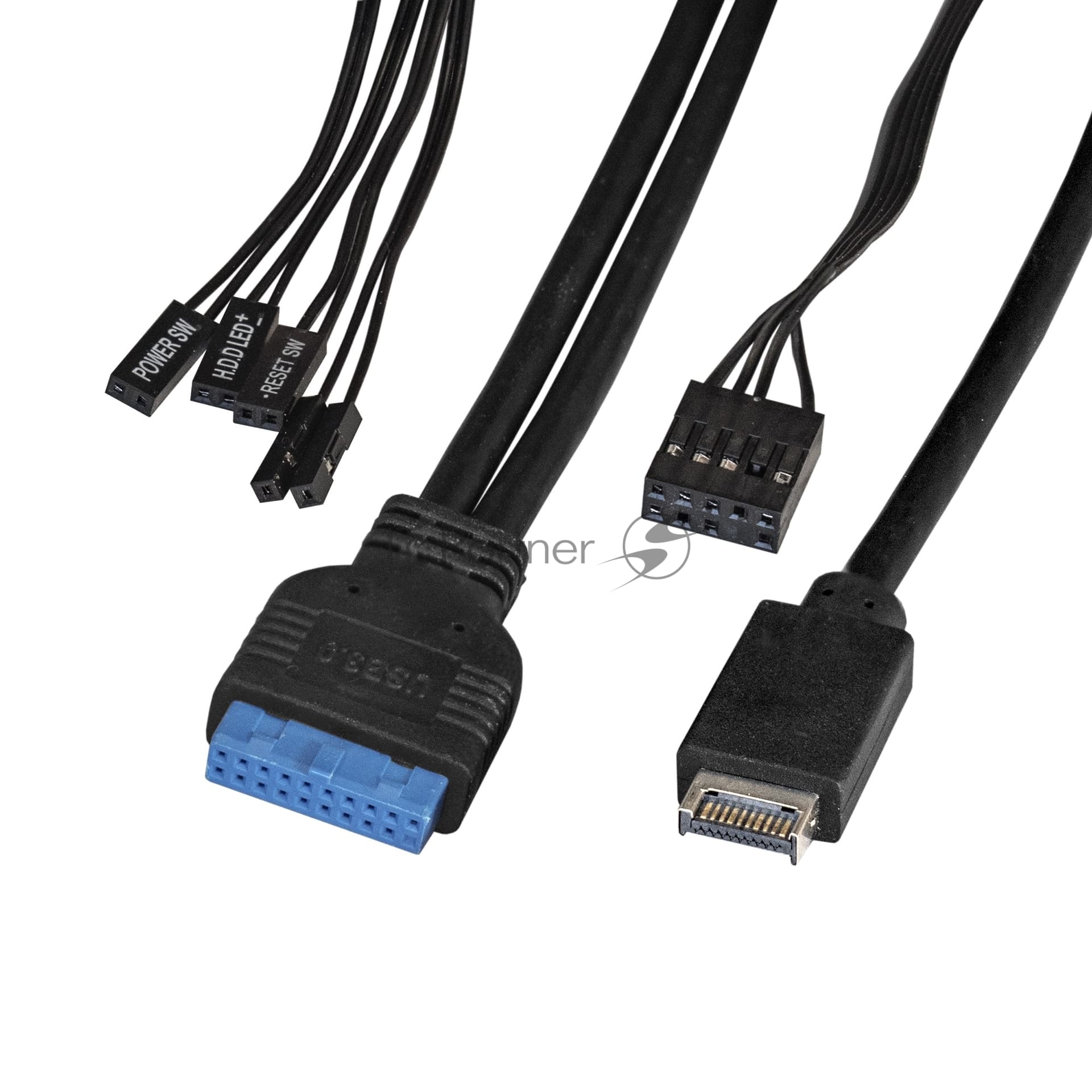 Корпус MIDITOWER ATX W/PSU 2xUSB3.0+TypeC аудио черный XP-332UC EX287371RUS EXEGATE