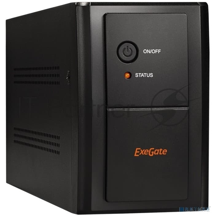 Источник бесперебойного питания ExeGate EP285480RUS SpecialPro UNB-1000.LED.AVR.C13.RJ.USB 1000VA/650W, LED, AVR, 6*IEC-C13, RJ45/11, USB, черный