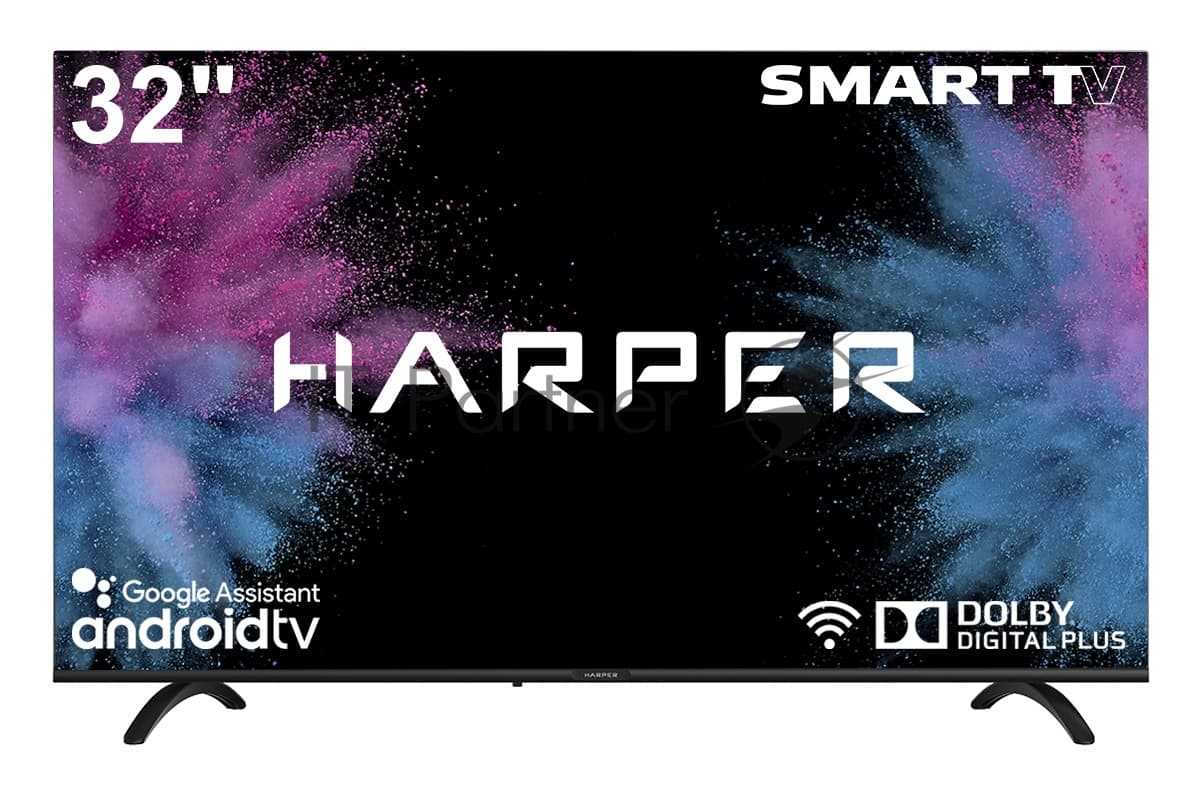 Телевизор Harper 32" 32R720TS черный LED HD 60Hz Android