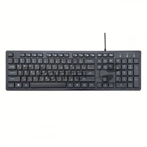 Клавиатура проводная Gembird KB-8360U, USB, черный
