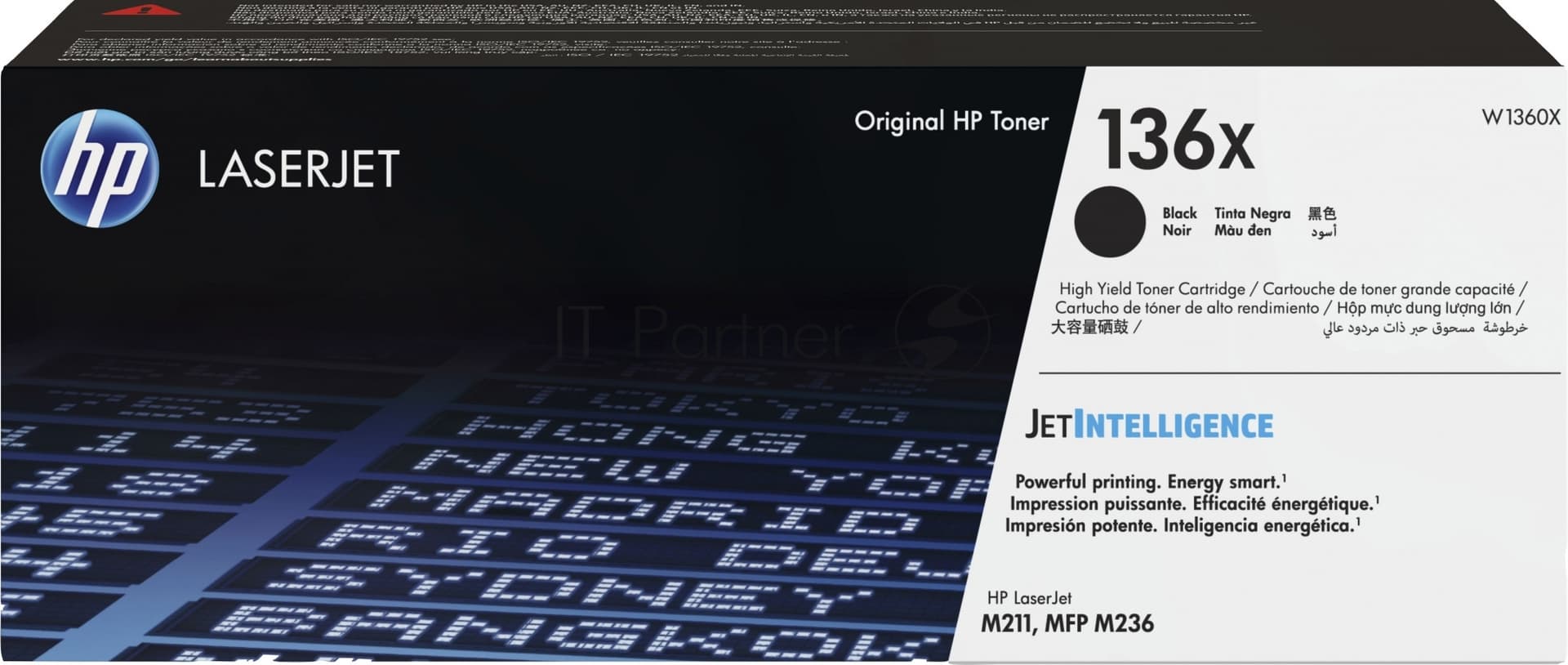 Картридж лазерный HP 136X черный Original LaserJet Toner Cartridge