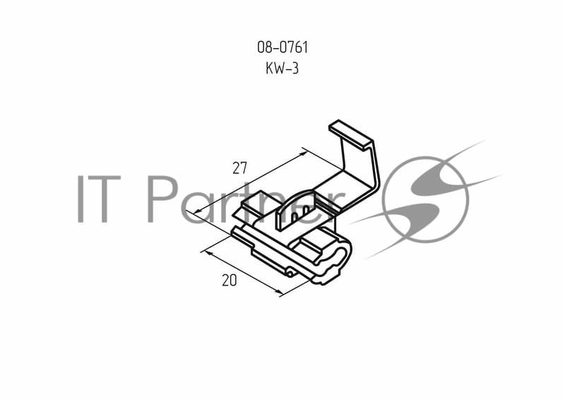 Ответвитель питания Rexant 0.5-1.0 мм² красный
