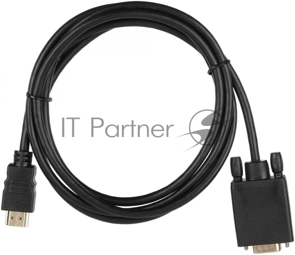 Кабель ACD-DHVM1-30B |ACD-DHVM1-30B| HDMI 1.4, Golden Plated,19m/15m, HDMI-VGA Черный, 3м