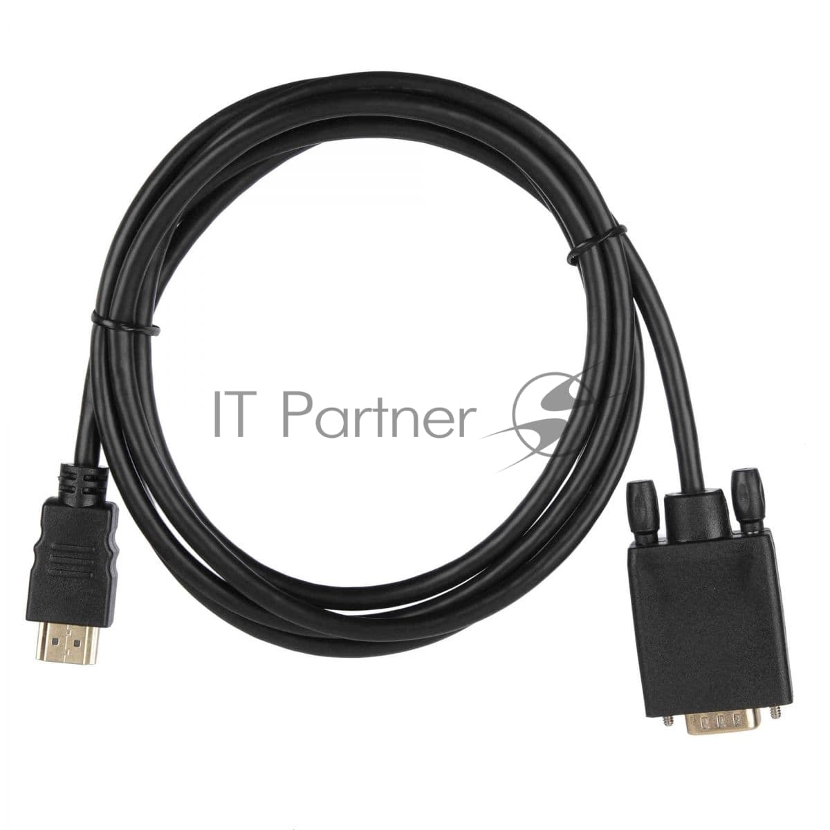 Кабель ACD-DHVM1-18B |ACD-DHVM1-18B| HDMI 1.4, Golden Plated,19m/15m, HDMI-VGA Черный, 1.8м