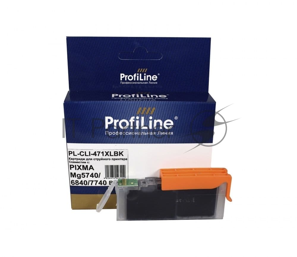 Картридж струйный ProfiLine PL-CLI-471 XLBK для принтеров Canon PIXMA MG5740/MG6840/MG7740/TS5040/TS6040/TS8040/TS9040 с чернилами Black