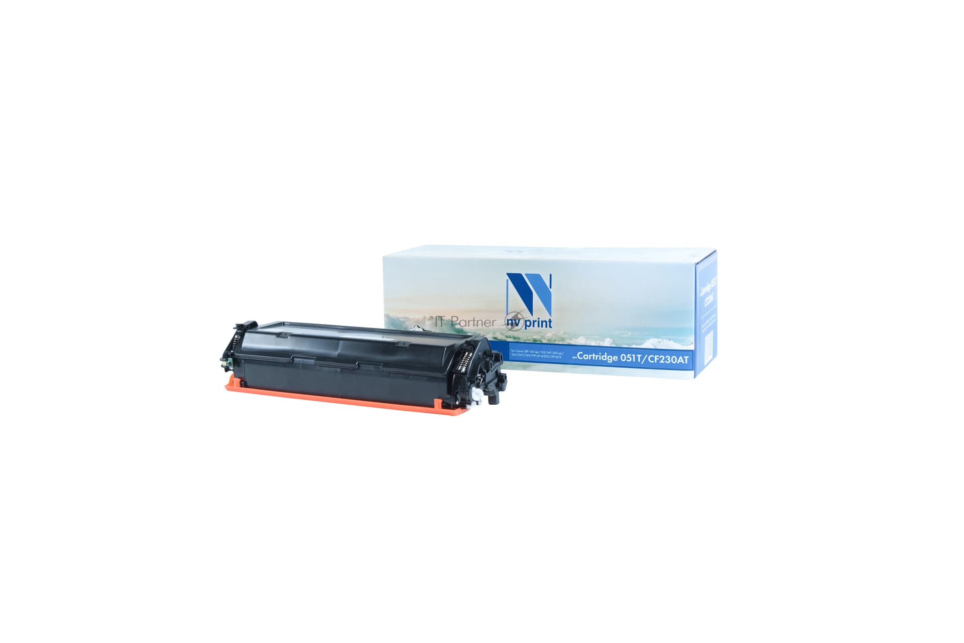 -/ Тонер-картридж NVP NV-051T/CF230AT для Canon LBP-160 ser/162/MF-260 ser/264/267/269/HP LJP-M203/LJP-M227 (1700k)