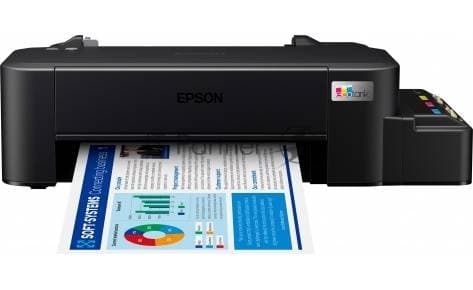 Принтер A4 Epson L121 ЦС СНПЧ 4 цвета 8.5/4.5ppm 720x720 C11CD76414