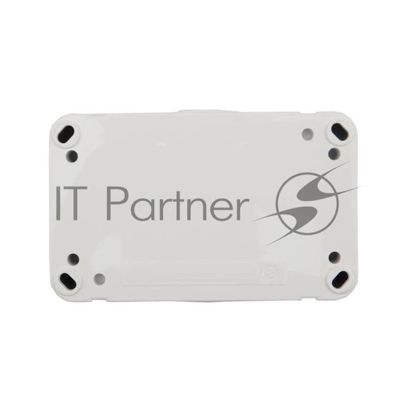 Блок из 2 розеток горизонтальный Kranz Mini OG открытой установки с заземлением, IP54 белый