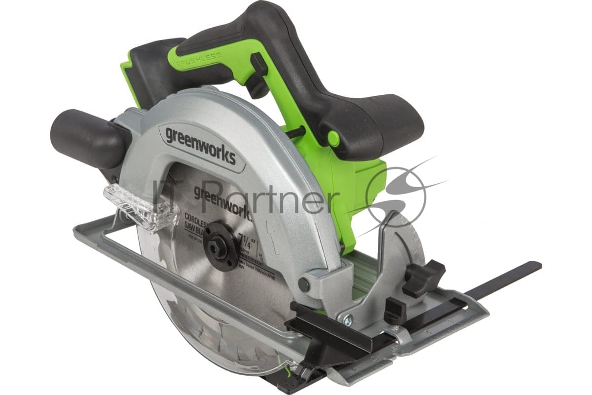 Циркулярная пила (дисковая) Greenworks GD24CS (ручная) D диска.:185мм