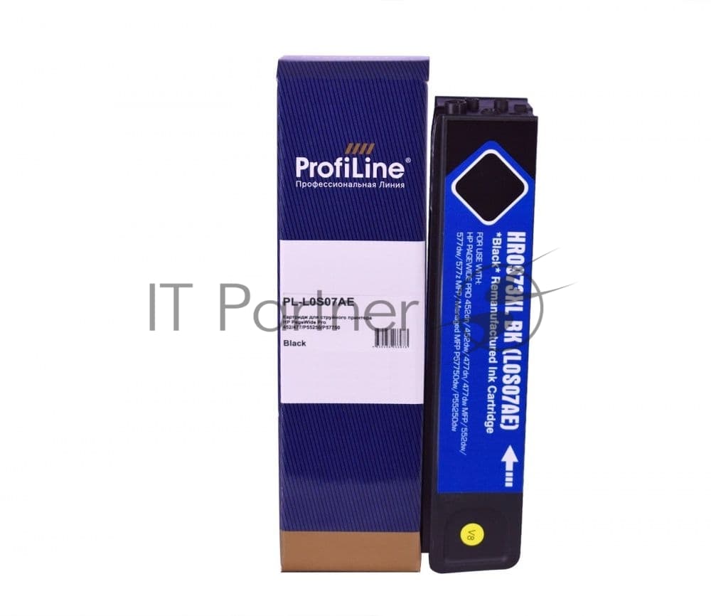 Картридж струйный ProfiLine PL-L0S07AE (№973XL) для принтеров HP PageWide Pro 452/477/P55250/P57750 с чернилами Black