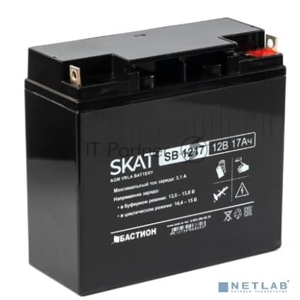 Батарея для ИБП Бастион SKAT SB 1217, 12В, 17Ач