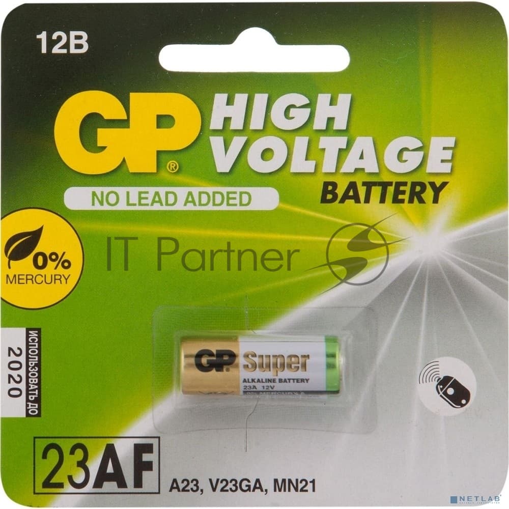 Батарейка GP 23AFRA-2F1 20/200 (1 шт. в уп-ке)