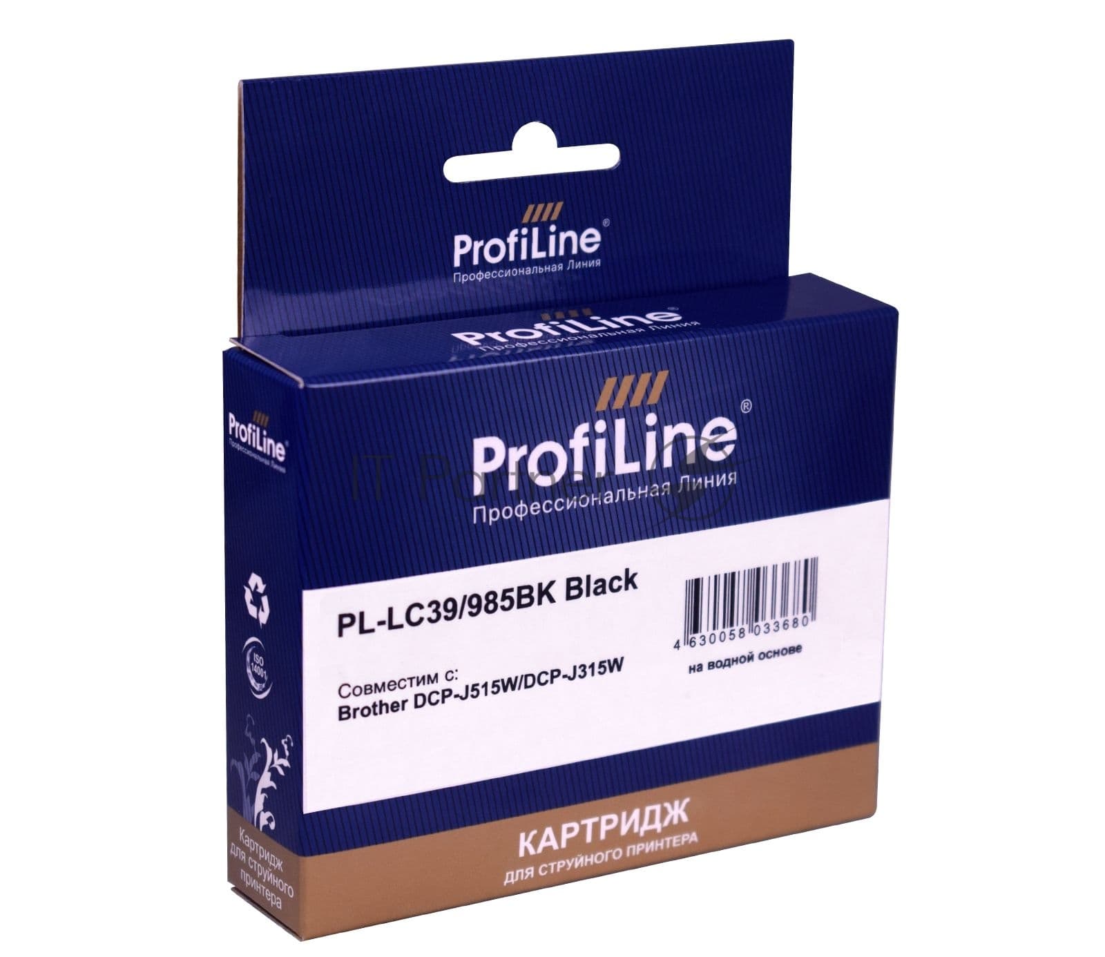 Картридж струйный ProfiLine PL-LC39/985BK для принтеров Brother DCP-J125/DCP-J315W/DCP-J515W/MFC-J220/MFC-J265W/MFC-J410/MFC-J415W с чернилами Black