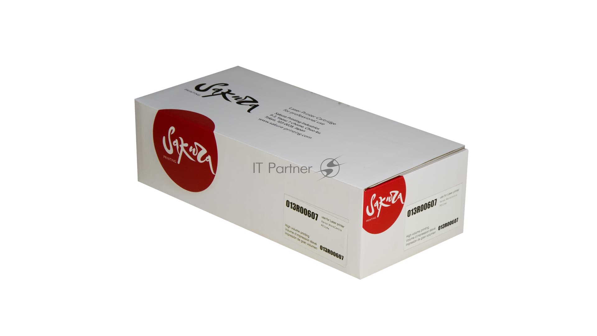 Картридж лазерный Sakura 013R00607 для Xerox WorkCentre PE114e, черный, 3000 к.