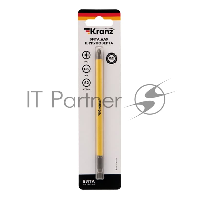 Бита для шуруповерта Kranz PH2х150 мм