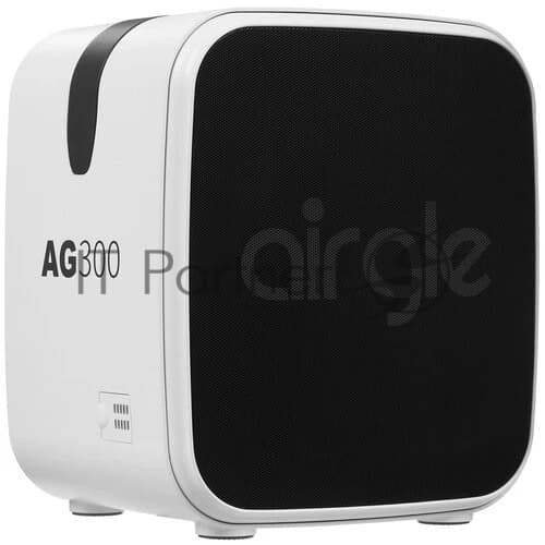 Очиститель воздуха Airgle AG300 белый, 40 Вт, 15 м², HEPA-фильтр, угольный фильтр, фотокаталитический фильтр