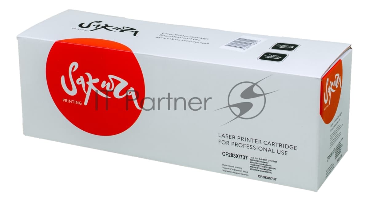 Картридж Sakura SACF283X/737 Black