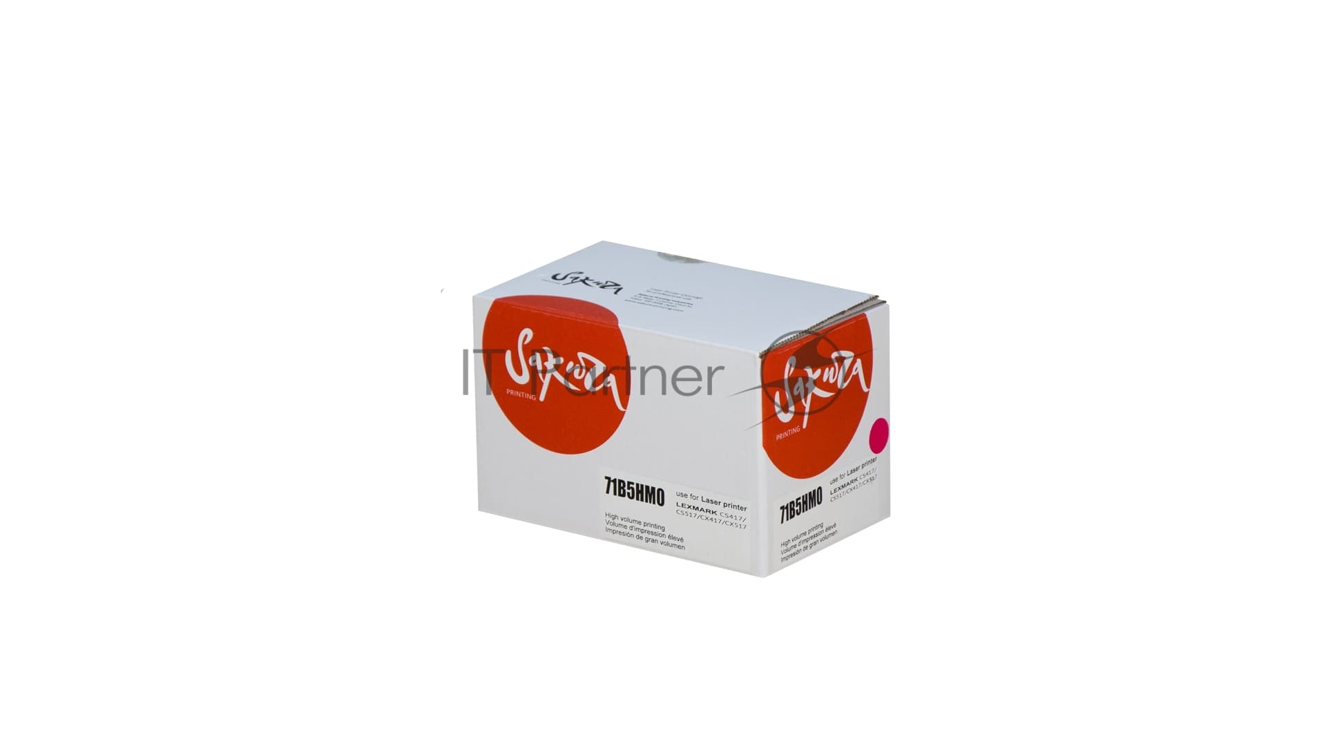 Картридж Sakura 71B5HM0 для Lexmark CS417dn/ CS517de/ CX417de/ CX517de, пурпурный, 3500 к.