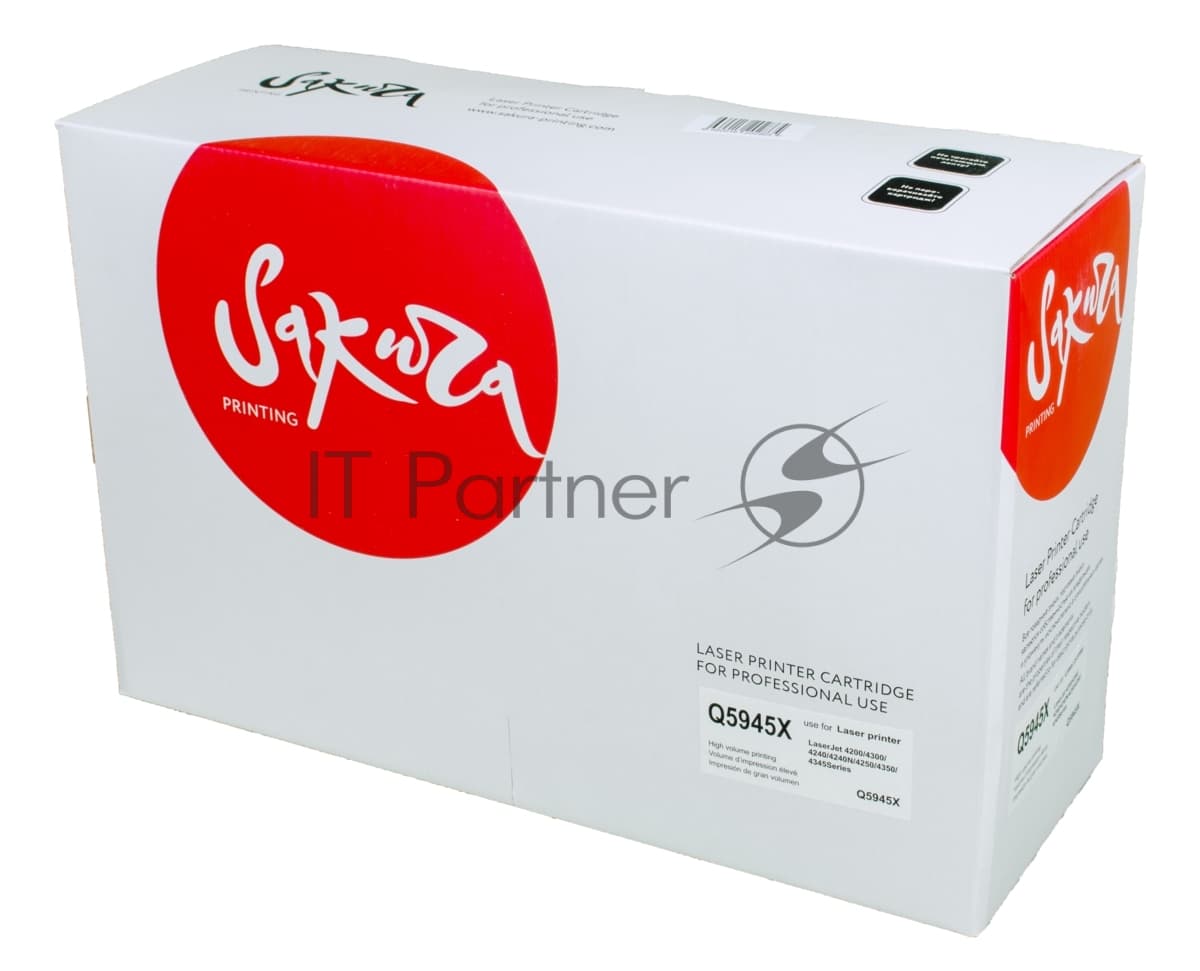 Картридж лазерный Sakura Q5945X для HP LaserJET 4200/4300/4240/4240N/4250/4350/4345Series, черный, 25 000 к.