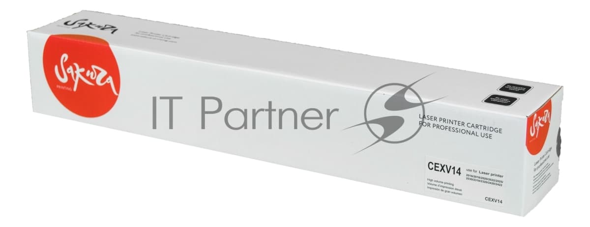 Картридж Sakura SACEXV14 Black