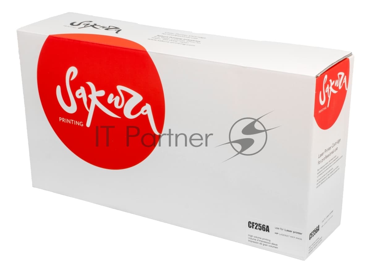 Картридж Sakura CF256A для HP, черный, 7400 к.